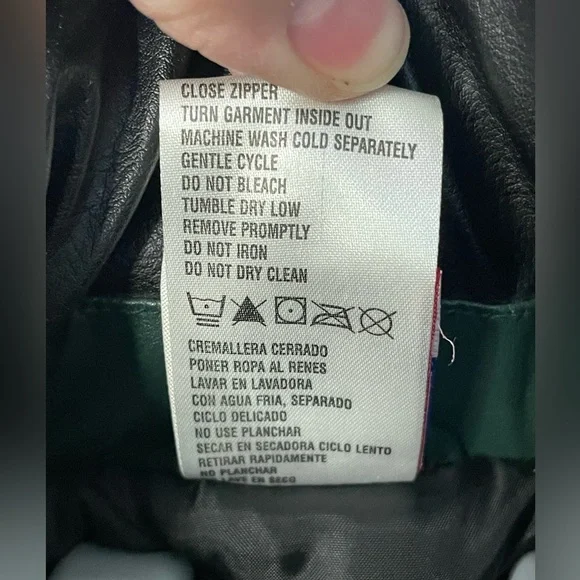 Green Bay Packers NFL Football Varsity Sports Bomber Jacket Youth Large 14/16 - Picture 8 of 12